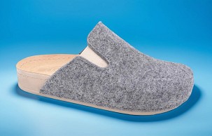 D-1383 siva sobna papuča 36