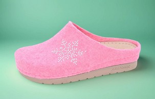 D-1446 roze sobna papuča 36