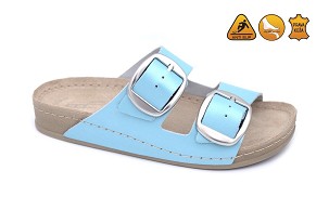 D-1298 perla plava papuča 36