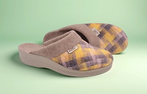 D-1473 žuta sobna papuča 36