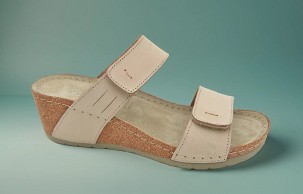 D-1598 bež papuča 36