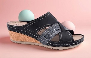 D-1400 crna papuča 38