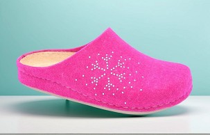 D-1377 ciklama sobna papuča 41