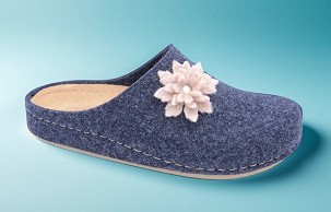 D-1378 teget sobna papuča 39