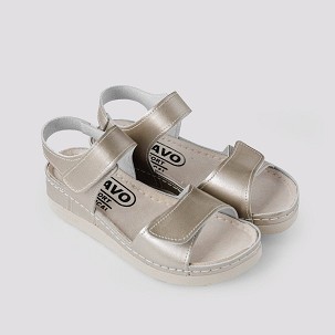 CLOUD zlatna sandala 36