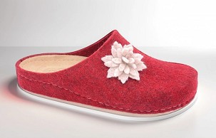 D-1378 bordo sobna papuča 39