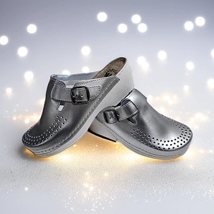 M-1202 srebrna klompa 39