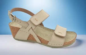 D-1592 bež sandala 36