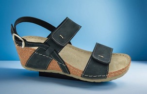 D-1592 crna sandala 36