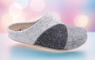 D-1379 siva 2 sobna papuča 38