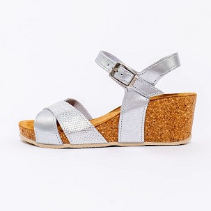 V-021 srebrna sandala 35