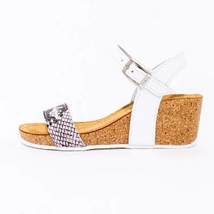 V-022 beli piton sandala 35