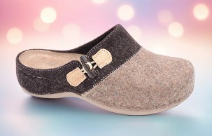 D-1381 braon/kamel sobna papuča 38