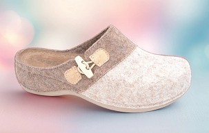 D-1381 kamel/bež sobna papuča 38