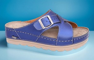 D-1405 metal teget papuča 37