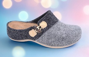 D-1381 siva sobna papuča 41