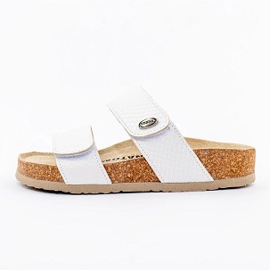 V-002 bela papuča 39