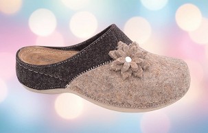 D-1382 braon/kamel sobna papuča 41