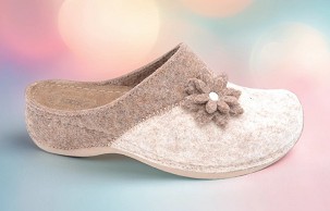 D-1382 kamel/bež sobna papuča 38