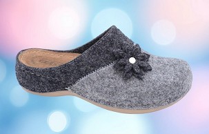D-1382 siva sobna papuča 41