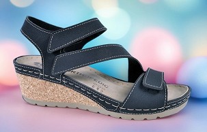 D-1247 crna sandala 40