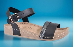 D-1276 crna sandala 38