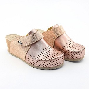 V-029 LUX roze klompa 39