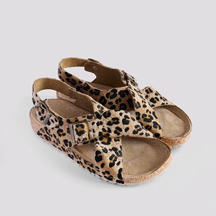 TOSCANA leopard sandala 39