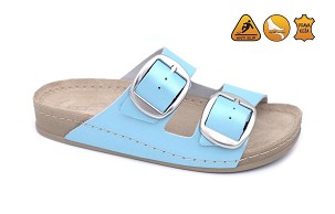 D-1298 perla plava papuča 40