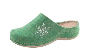 D-1380 zelena sobna papuča 42