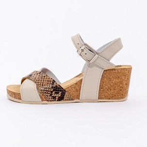 V-021 bež zmija sandala 41