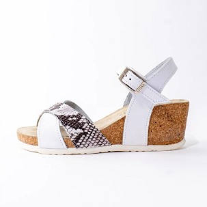 V-021 beli piton sandala 39