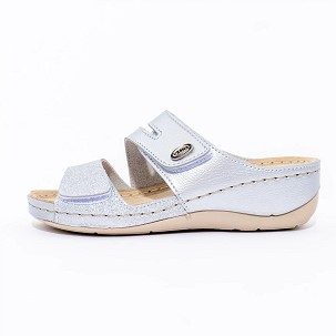 V-420 srebrna papuča 41