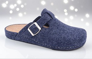 D-1372 teget sobna papuča 41