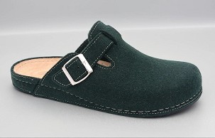 D-1372 zelena sobna papuča 41