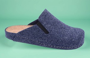 D-1374 teget sobna papuča 41