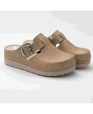 ROSA zlatna klompa 37