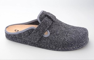 D-1371 siva 2 sobna papuča 44