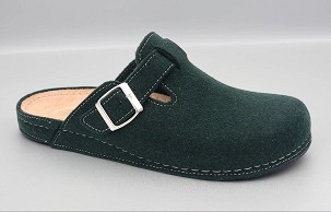 D-1372 zelena sobna papuča 44