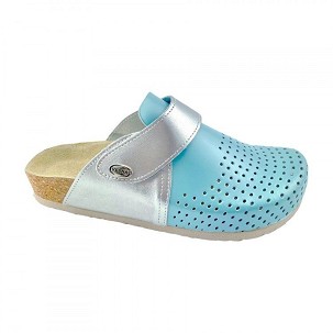 V-009 mint/srebrna klompa 37