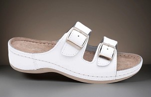 D-1084 bela papuča 36