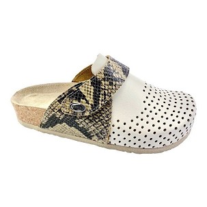 V-009 bež zmija klompa 41