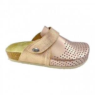 V-009 LUX roze klompa 38