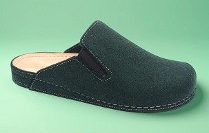 D-1374 zelena sobna papuča 42