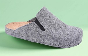 D-1374 siva 1 sobna papuča 43