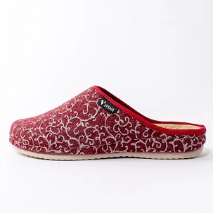 V-207 bordo sobna papuča 39