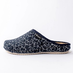 V-207 teget sobna papuča 40