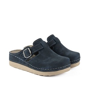 ROSA teget klompa 38