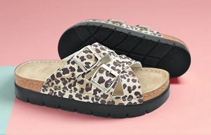 D-1612 leopard papuča 41