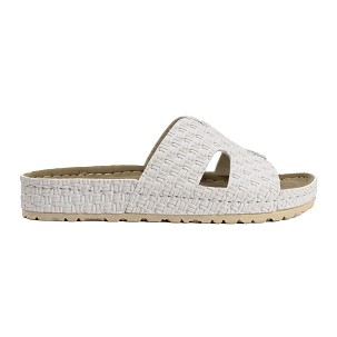 TARA bela pletena papuča 37